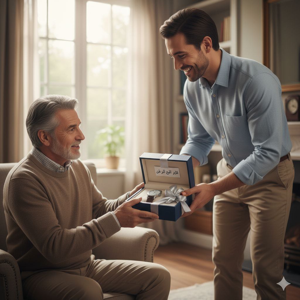 ساعة الزمن الجميل للوالدين