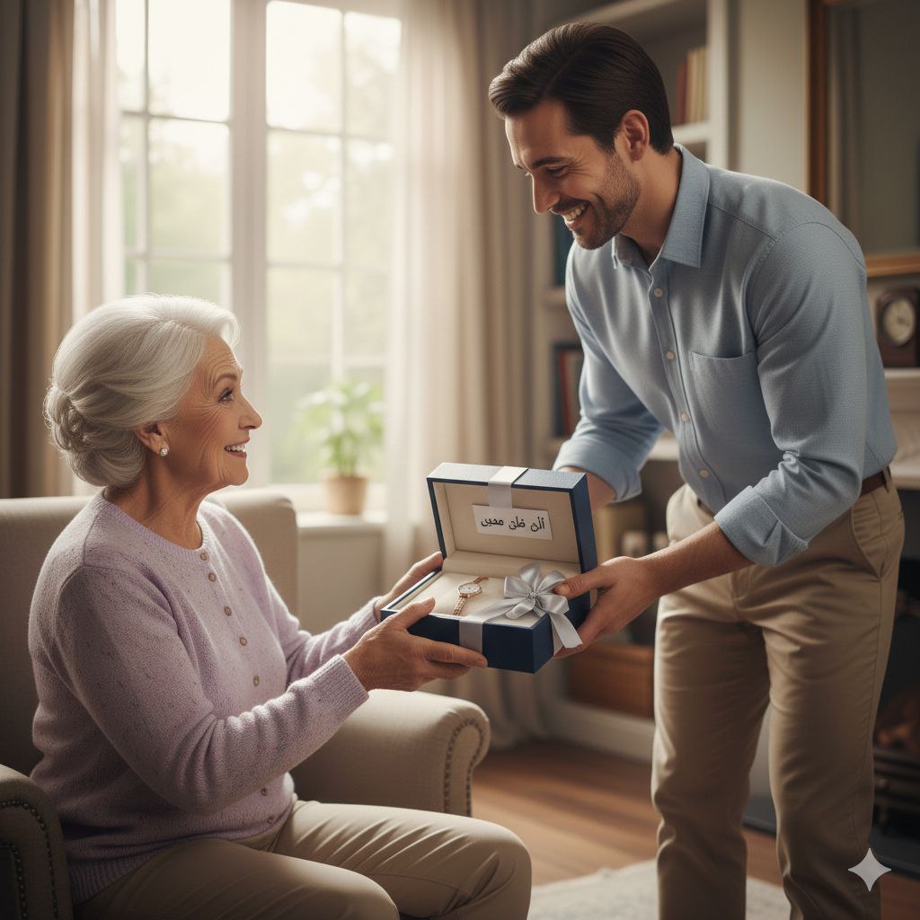 ساعة الزمن الجميل للوالدين